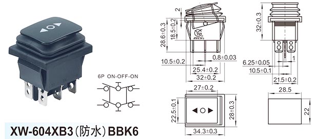 XW-604XB3 (waterproof) BBK6